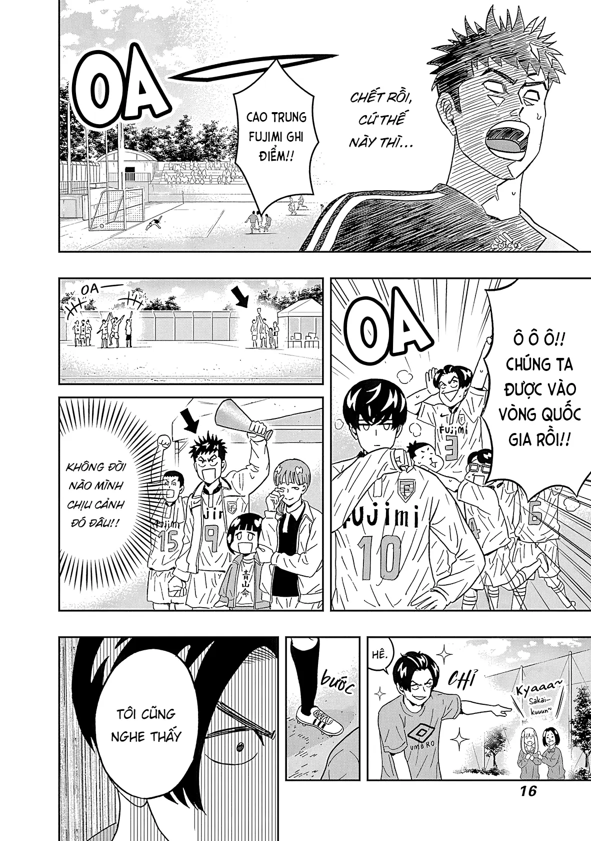 Keppeki Danshi! Aoyama-kun Chapter 41 - Trang 19