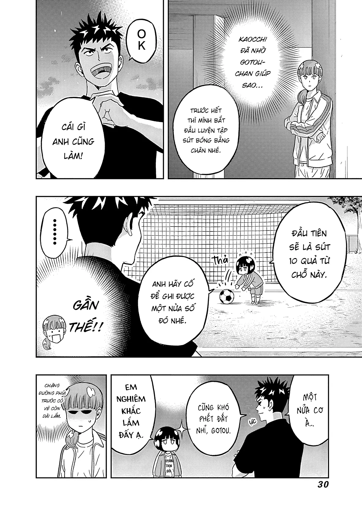 Keppeki Danshi! Aoyama-kun Chapter 42 - Trang 10
