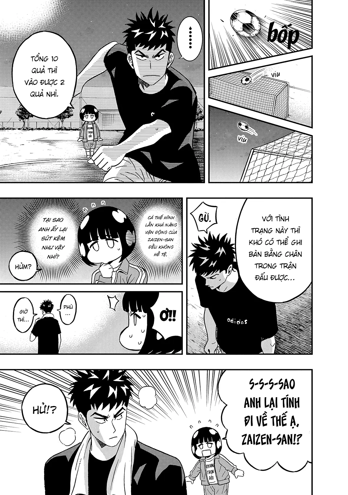 Keppeki Danshi! Aoyama-kun Chapter 42 - Trang 11