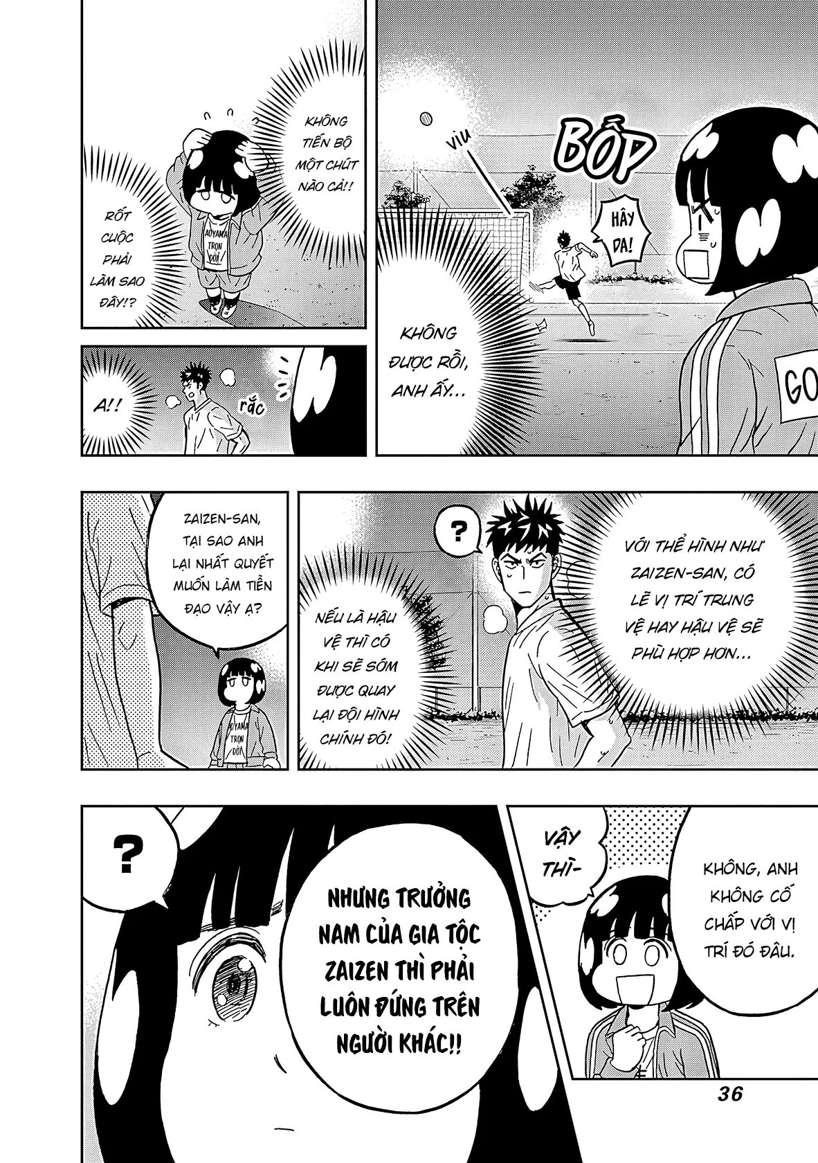 Keppeki Danshi! Aoyama-kun Chapter 42 - Trang 16
