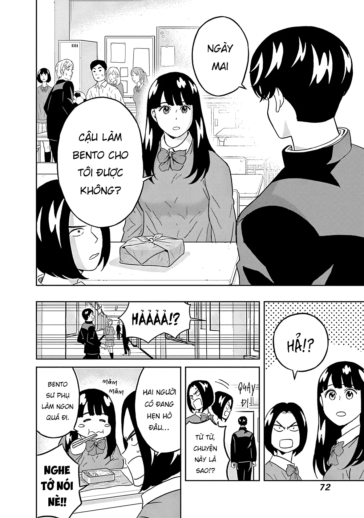 Keppeki Danshi! Aoyama-kun Chapter 44 - Trang 12