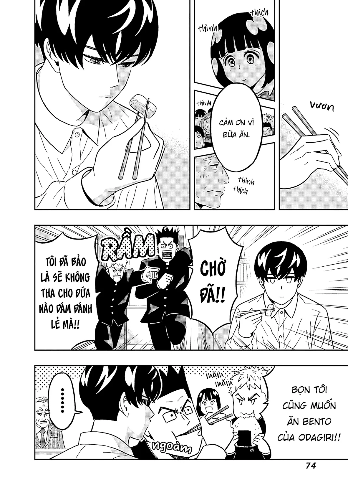 Keppeki Danshi! Aoyama-kun Chapter 44 - Trang 14