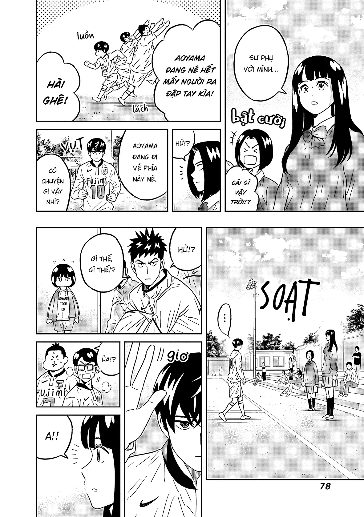 Keppeki Danshi! Aoyama-kun Chapter 44 - Trang 18