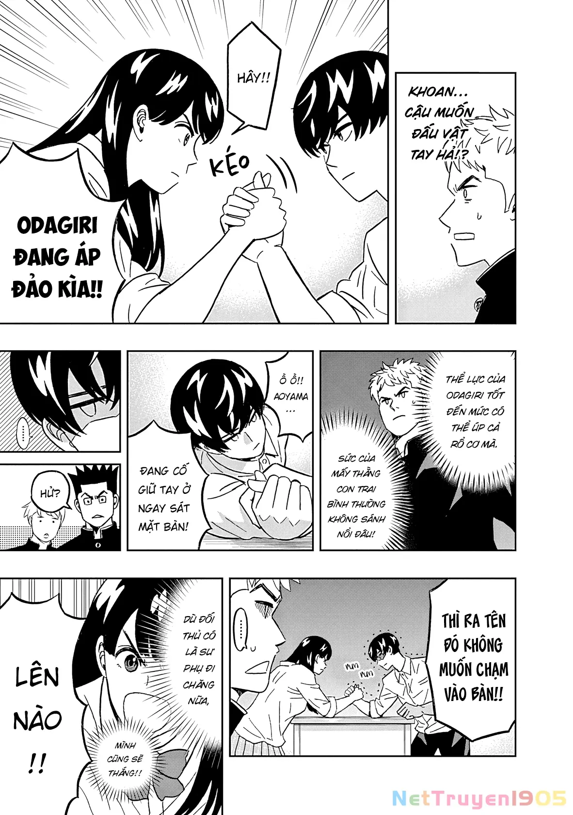 Keppeki Danshi! Aoyama-kun Chapter 44 - Trang 7
