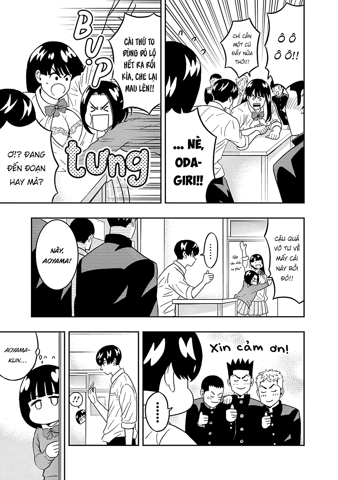 Keppeki Danshi! Aoyama-kun Chapter 44 - Trang 9