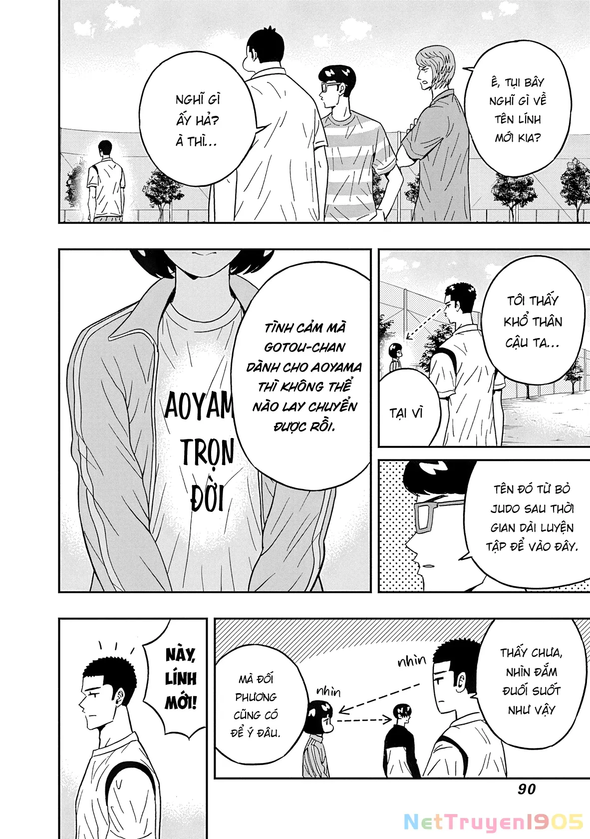 Keppeki Danshi! Aoyama-kun Chapter 45 - Trang 10