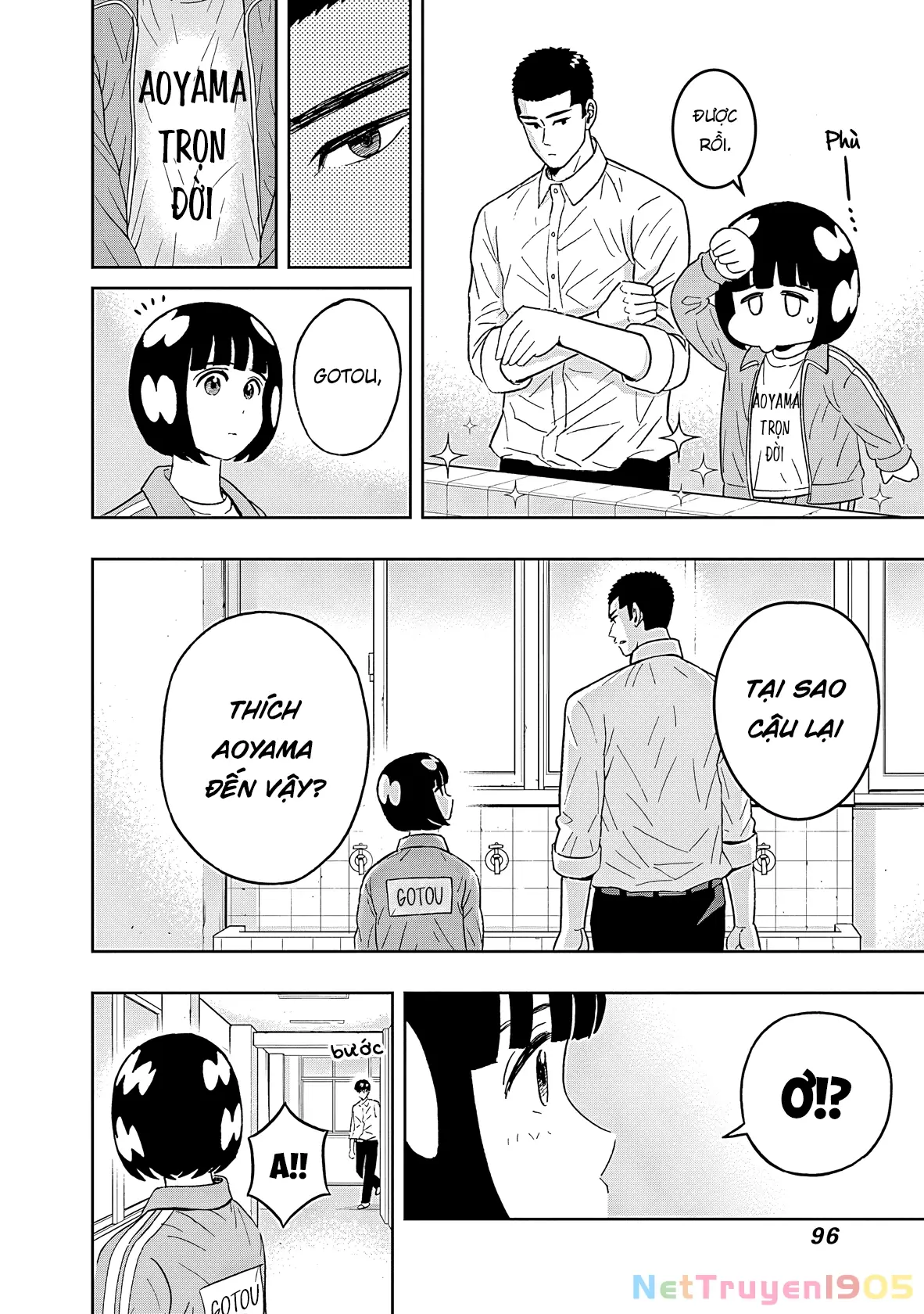 Keppeki Danshi! Aoyama-kun Chapter 45 - Trang 16