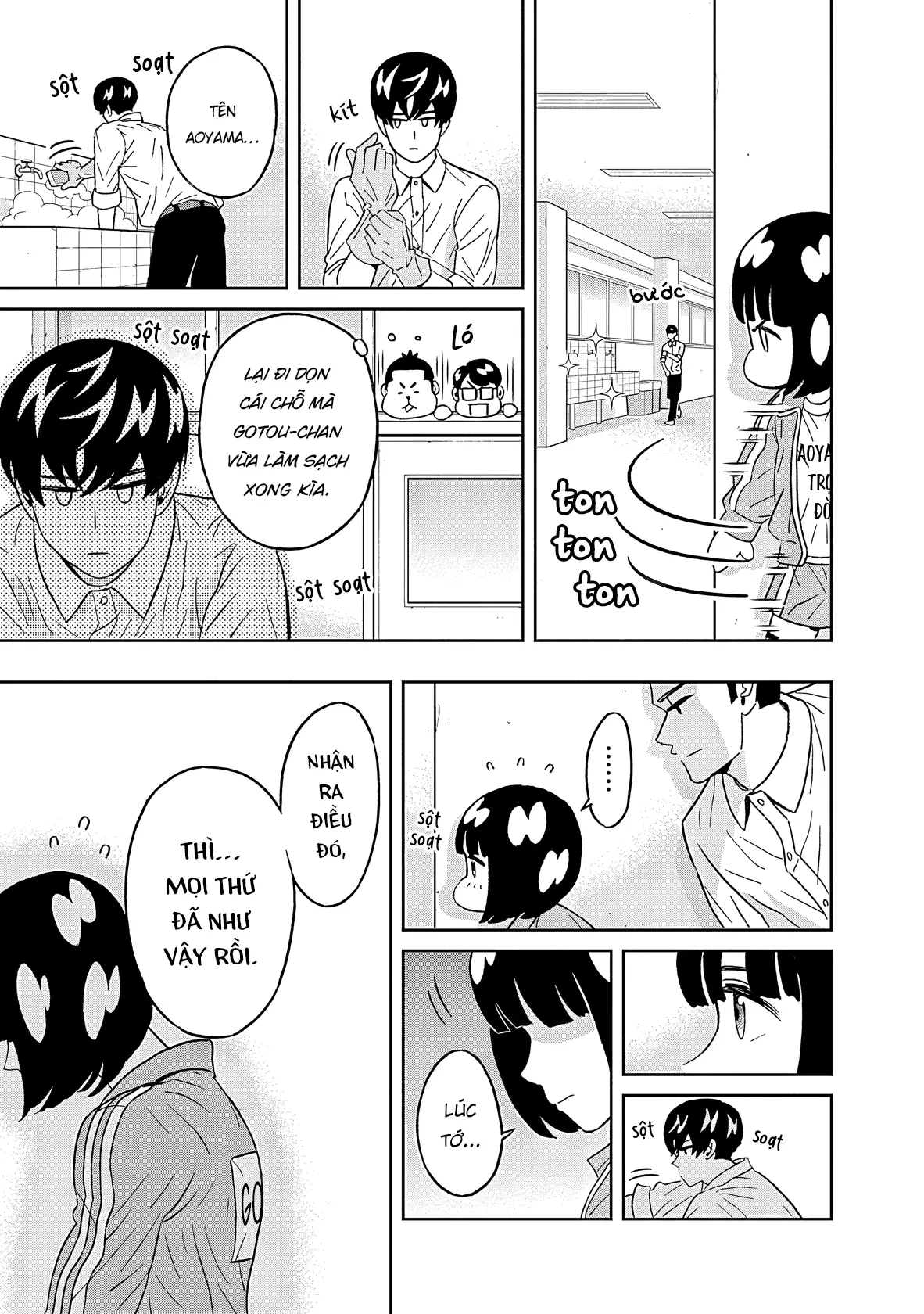 Keppeki Danshi! Aoyama-kun Chapter 45 - Trang 17