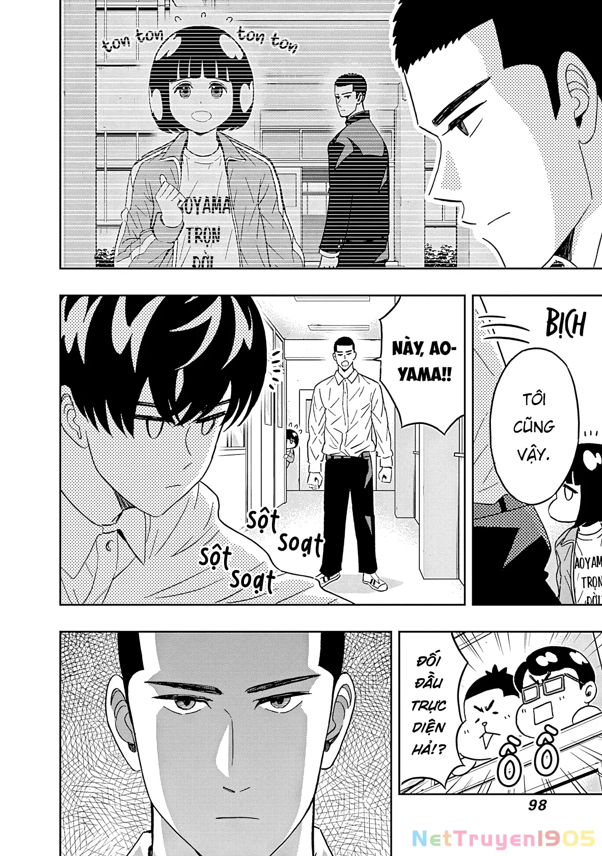 Keppeki Danshi! Aoyama-kun Chapter 45 - Trang 18