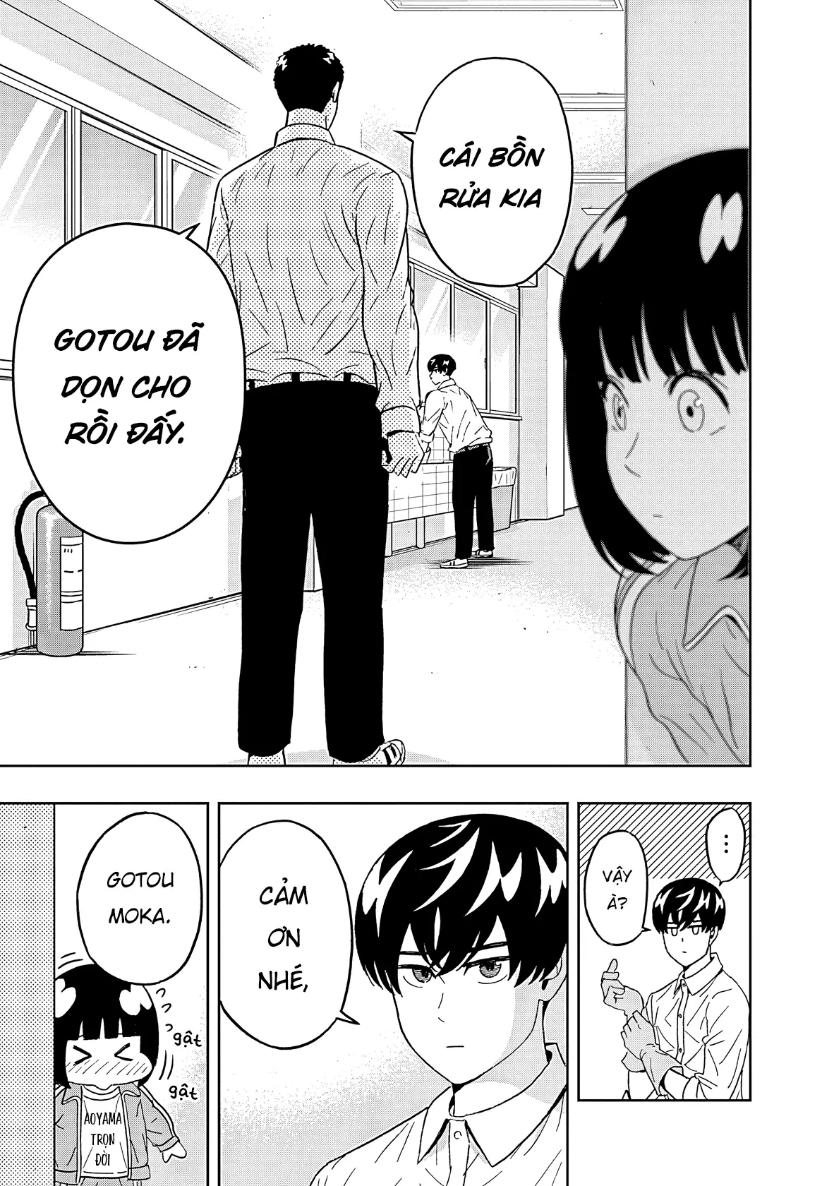 Keppeki Danshi! Aoyama-kun Chapter 45 - Trang 19