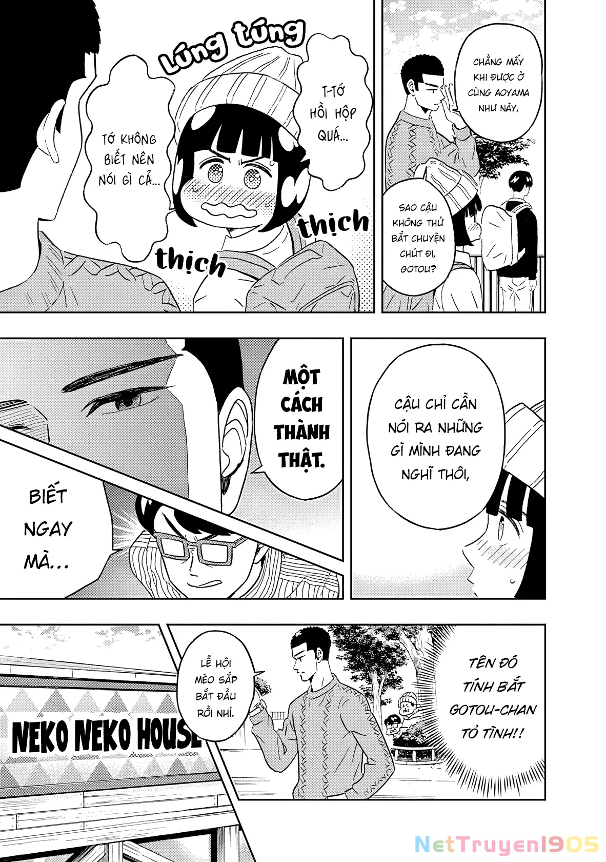 Keppeki Danshi! Aoyama-kun Chapter 46 - Trang 10