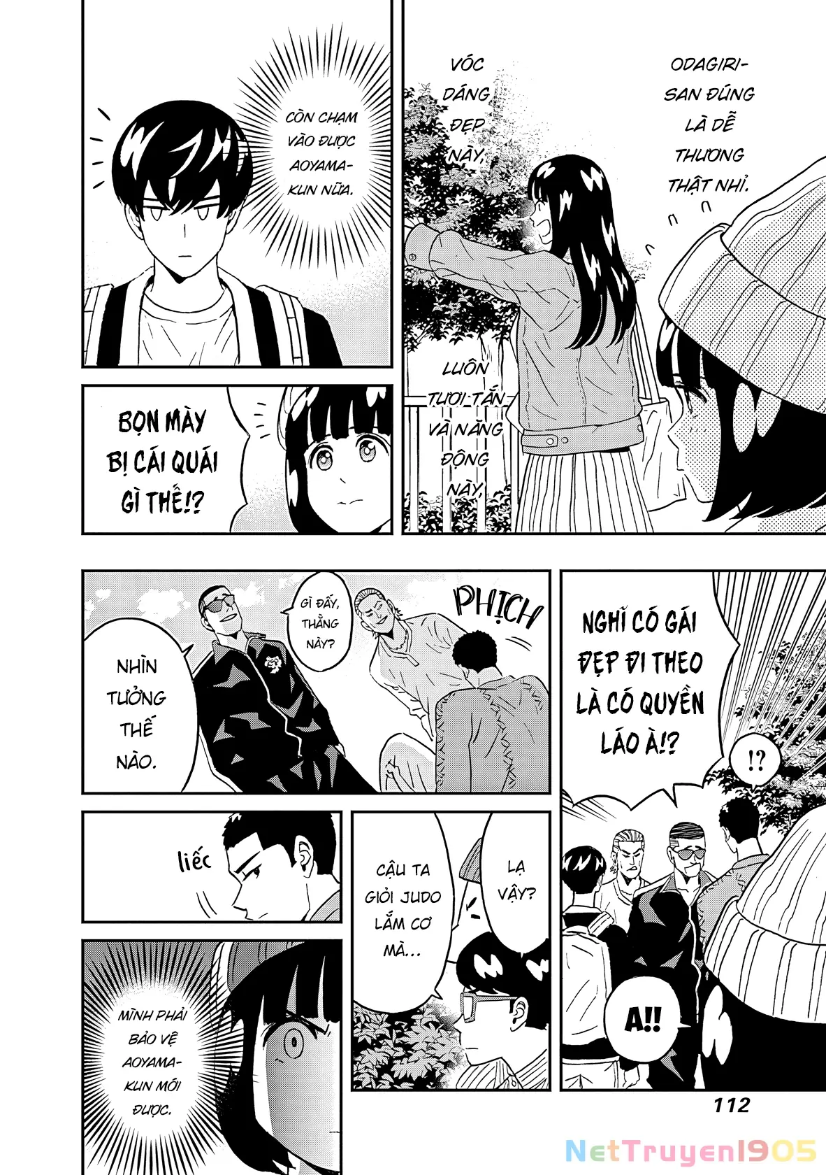 Keppeki Danshi! Aoyama-kun Chapter 46 - Trang 13