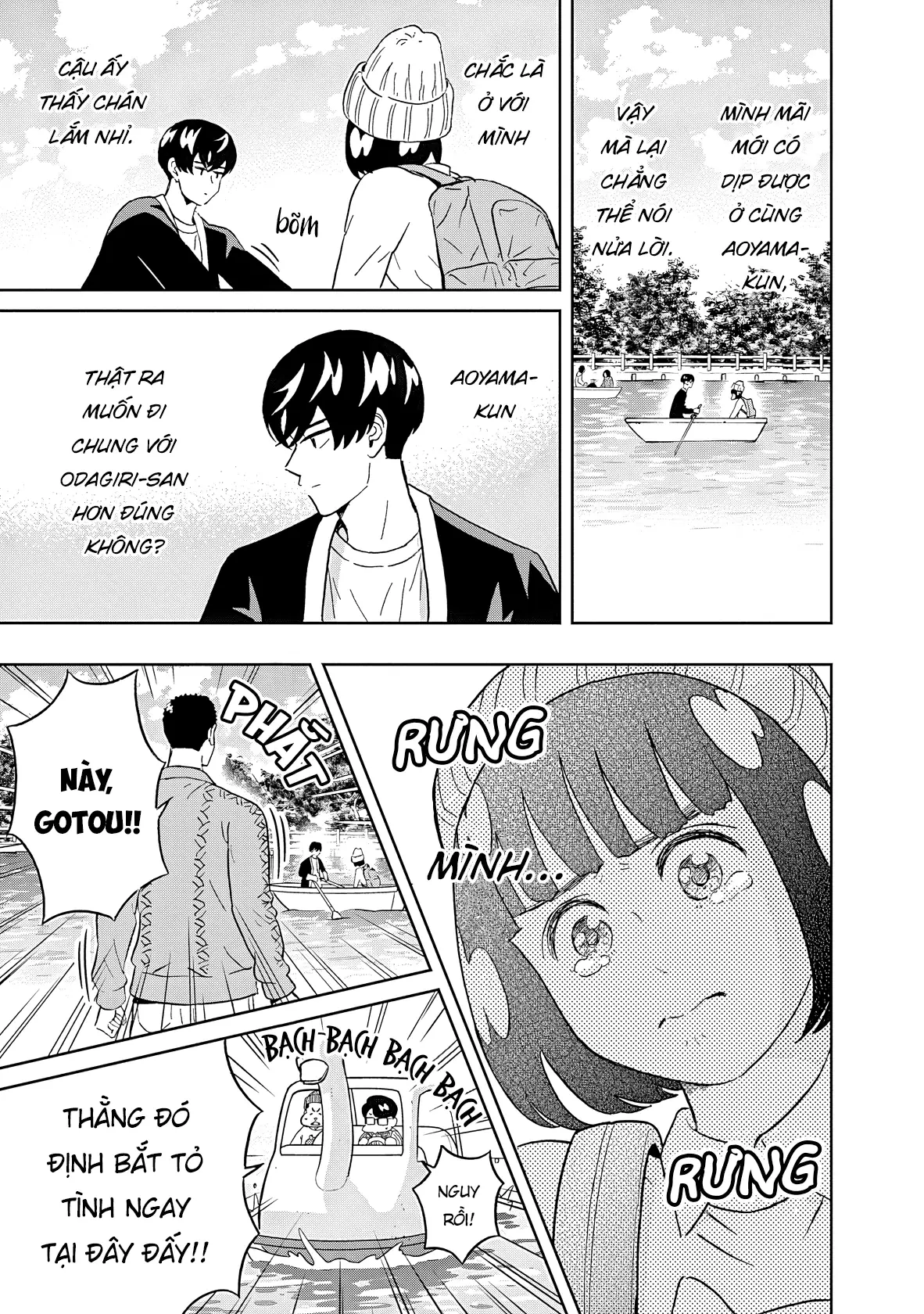Keppeki Danshi! Aoyama-kun Chapter 46 - Trang 18