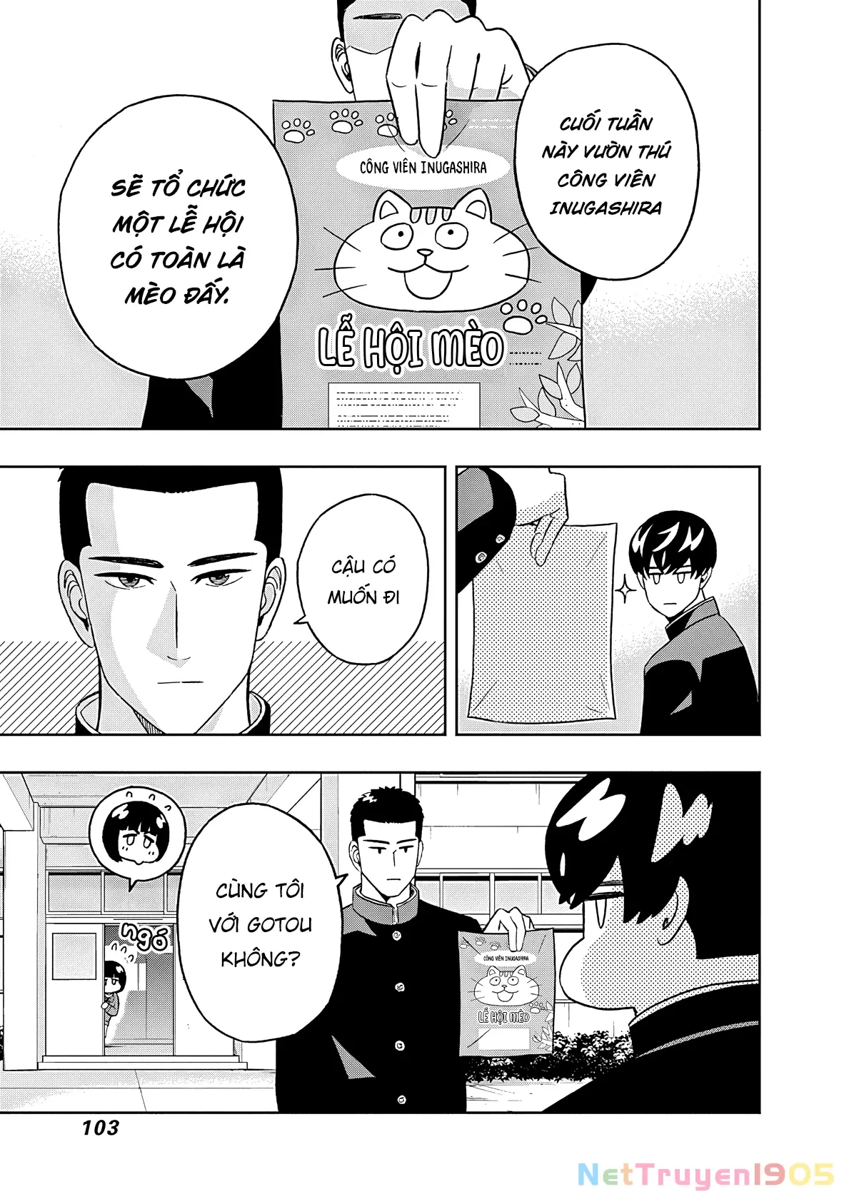 Keppeki Danshi! Aoyama-kun Chapter 46 - Trang 4