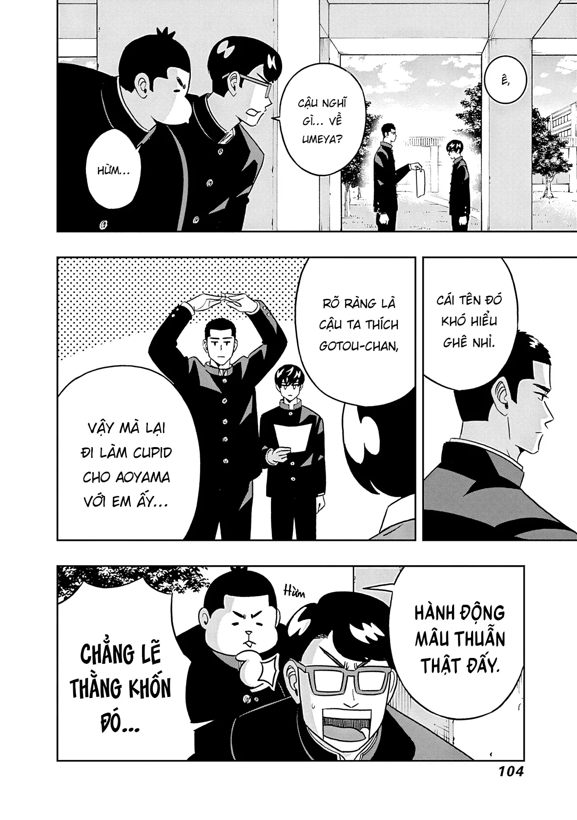 Keppeki Danshi! Aoyama-kun Chapter 46 - Trang 5