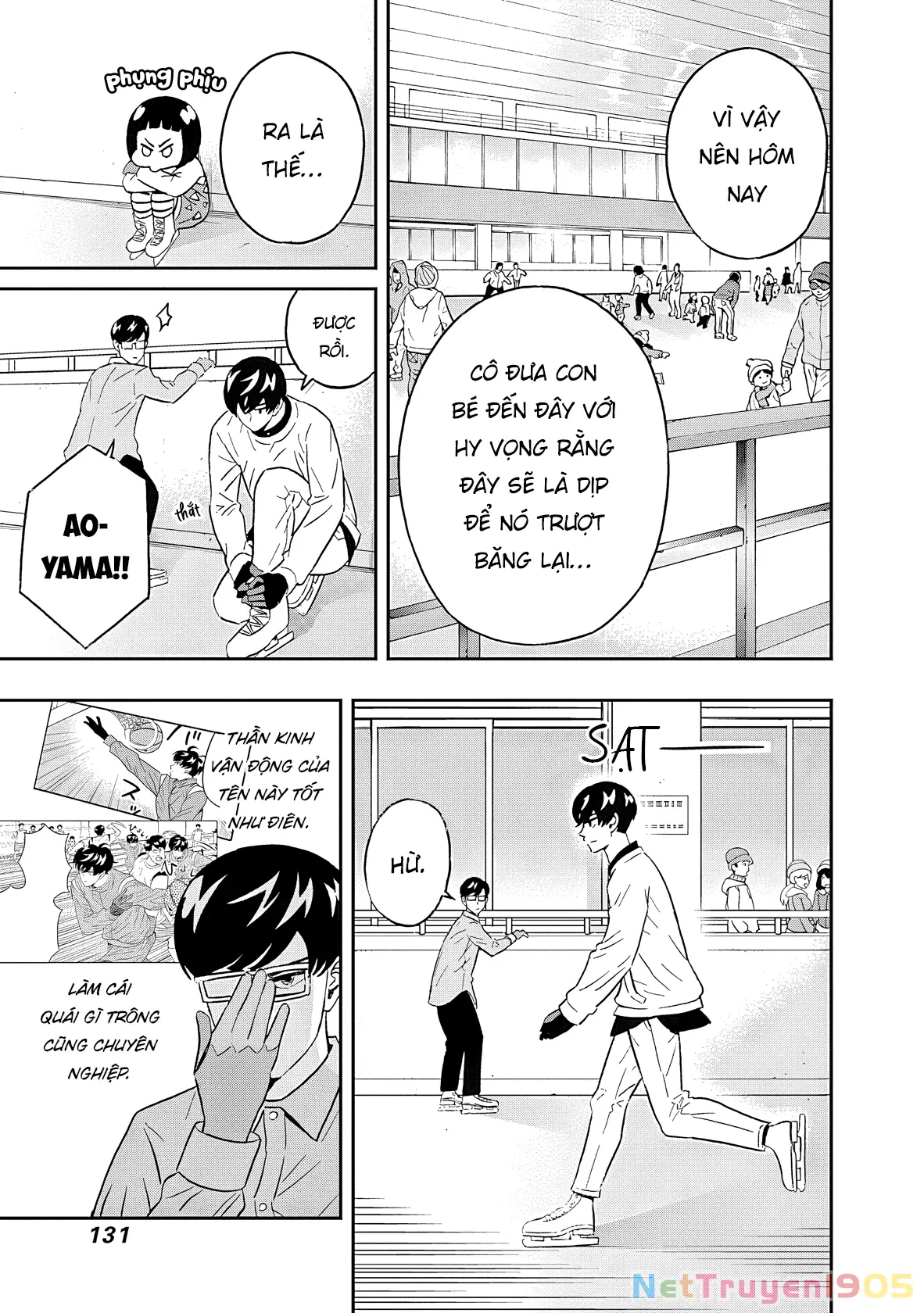 Keppeki Danshi! Aoyama-kun Chapter 47 - Trang 11