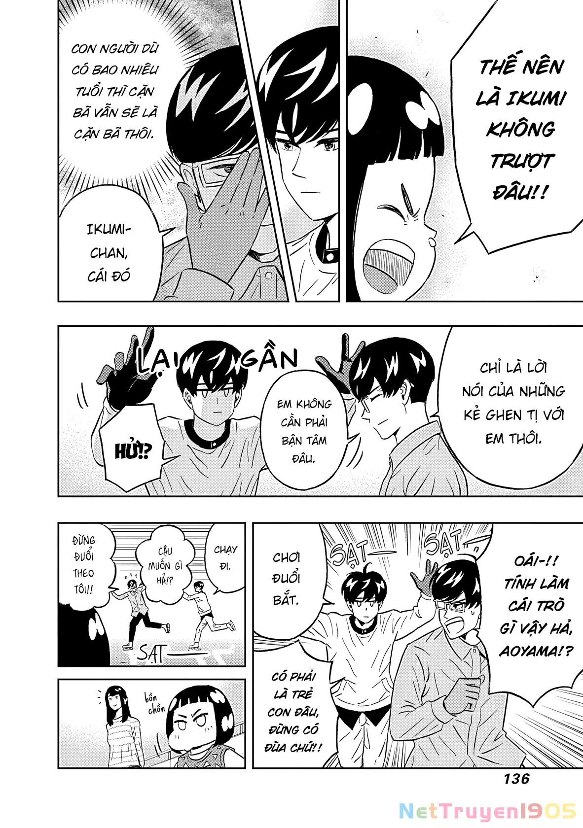 Keppeki Danshi! Aoyama-kun Chapter 47 - Trang 16
