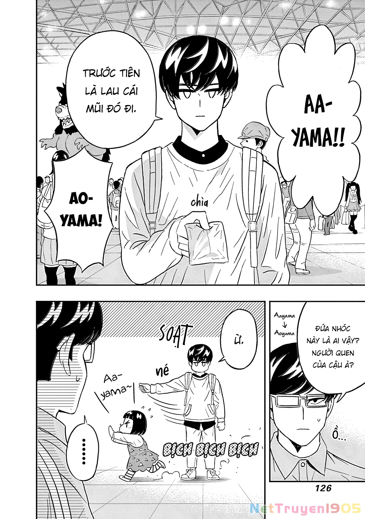 Keppeki Danshi! Aoyama-kun Chapter 47 - Trang 6