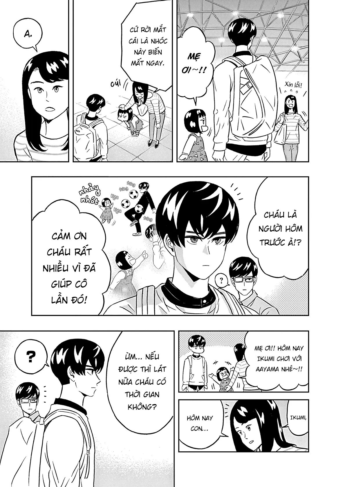 Keppeki Danshi! Aoyama-kun Chapter 47 - Trang 7