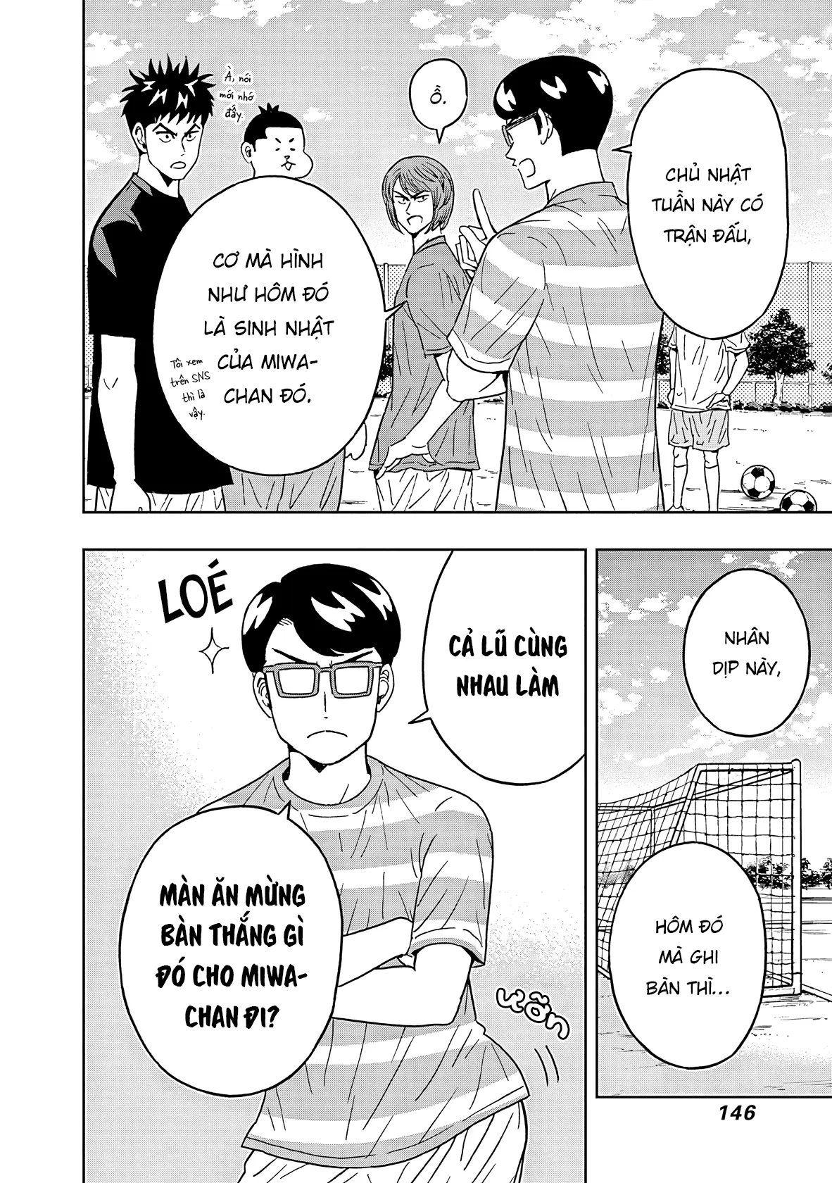 Keppeki Danshi! Aoyama-kun Chapter 48 - Trang 6