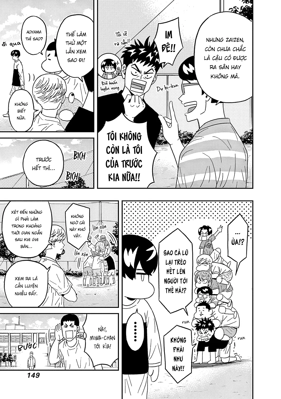 Keppeki Danshi! Aoyama-kun Chapter 48 - Trang 9