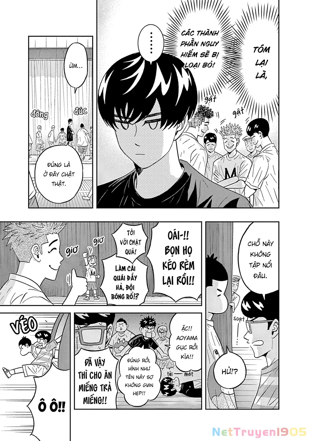 Keppeki Danshi! Aoyama-kun Chapter 49 - Trang 12