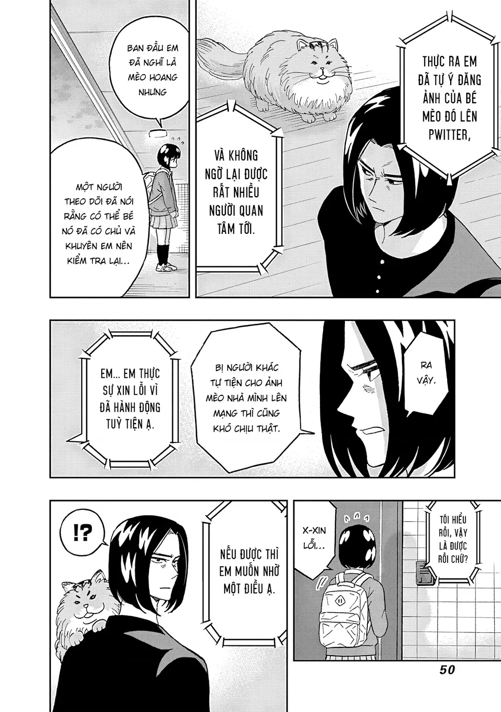 Keppeki Danshi! Aoyama-kun Chapter 52 - Trang 10