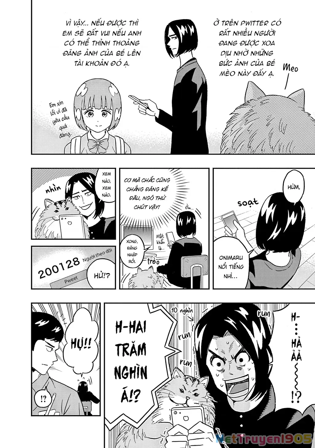 Keppeki Danshi! Aoyama-kun Chapter 52 - Trang 12