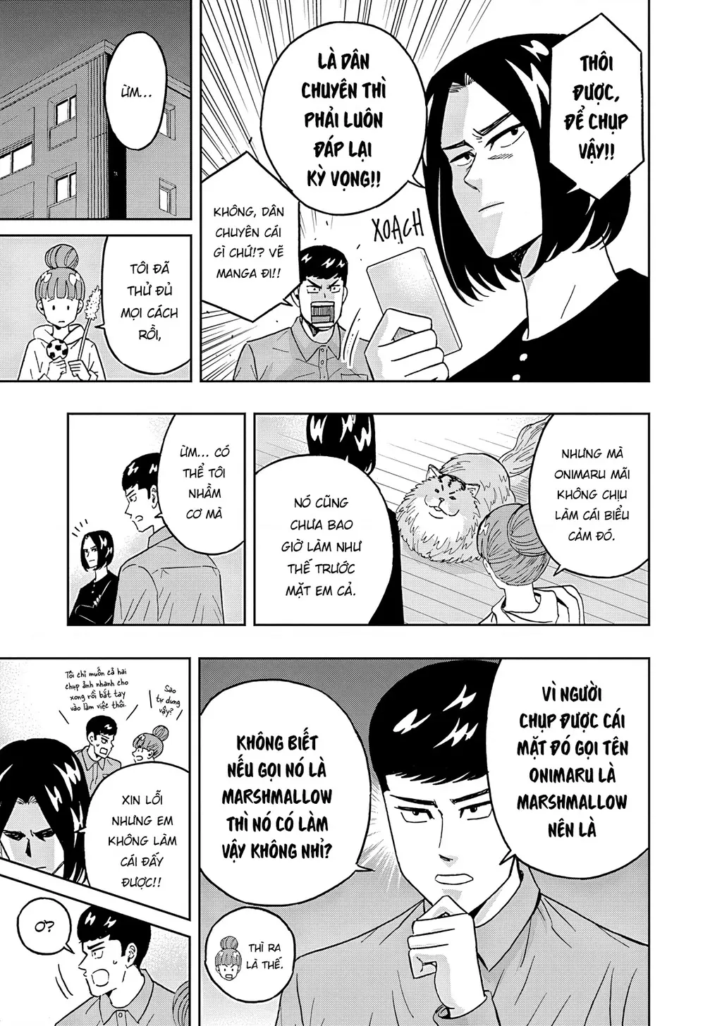 Keppeki Danshi! Aoyama-kun Chapter 52 - Trang 17