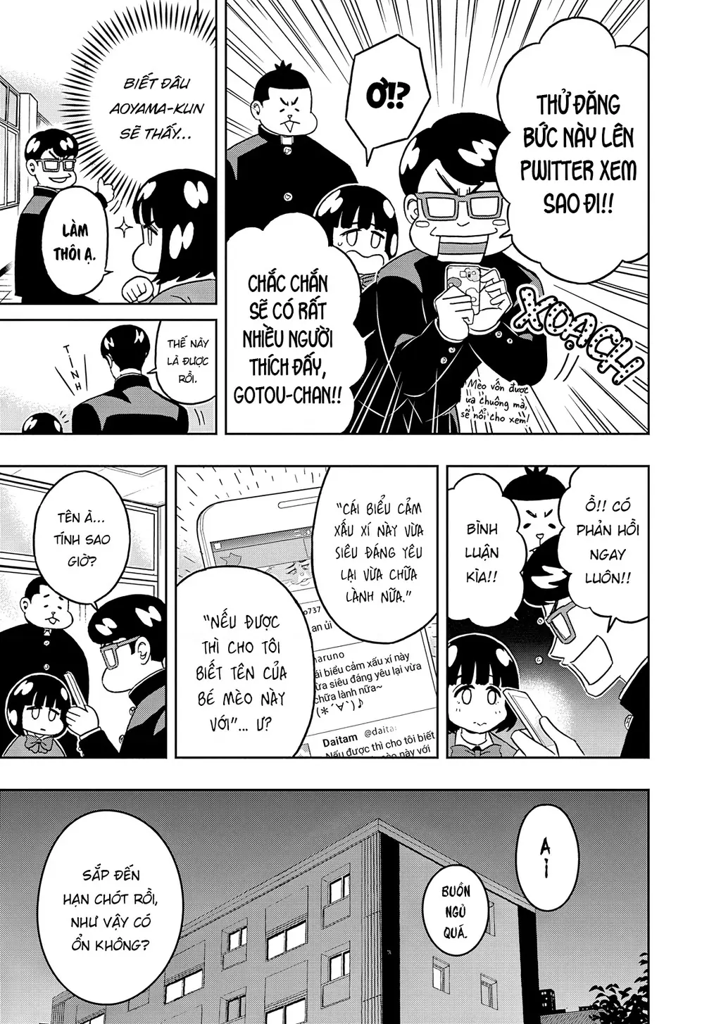 Keppeki Danshi! Aoyama-kun Chapter 52 - Trang 7