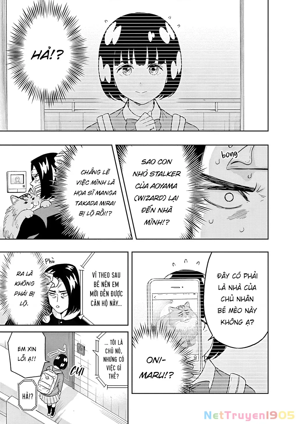 Keppeki Danshi! Aoyama-kun Chapter 52 - Trang 9