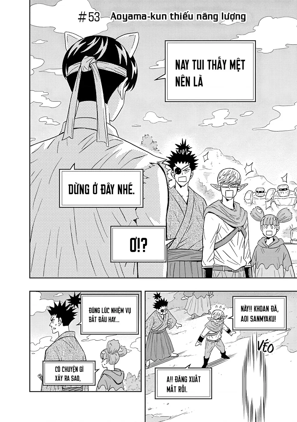 Keppeki Danshi! Aoyama-kun Chapter 53 - Trang 4