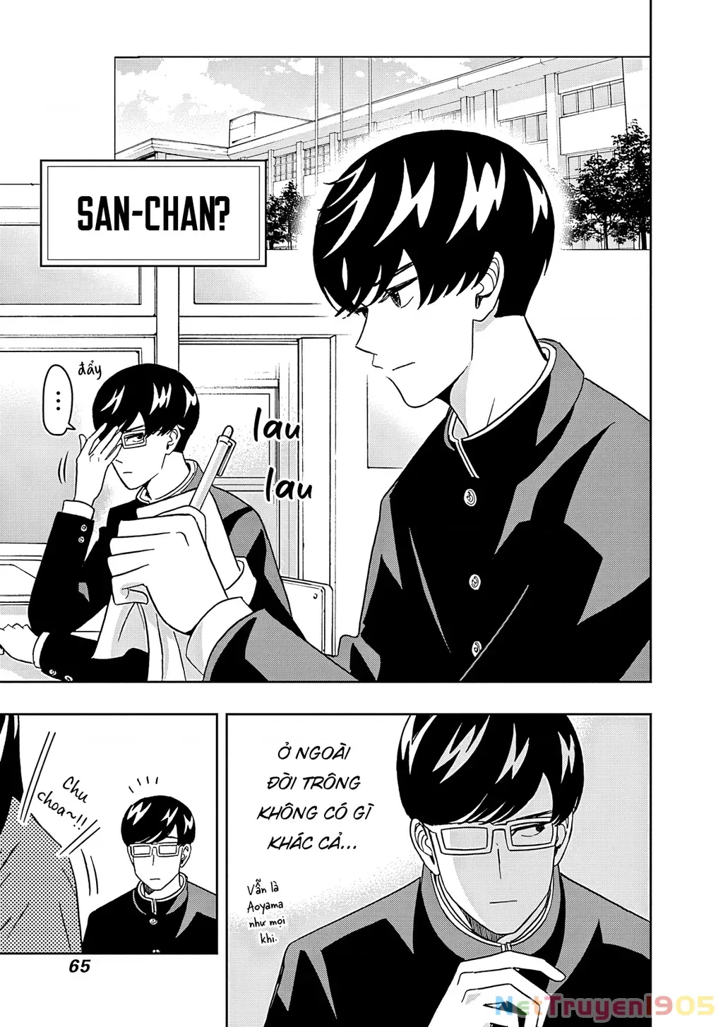Keppeki Danshi! Aoyama-kun Chapter 53 - Trang 5