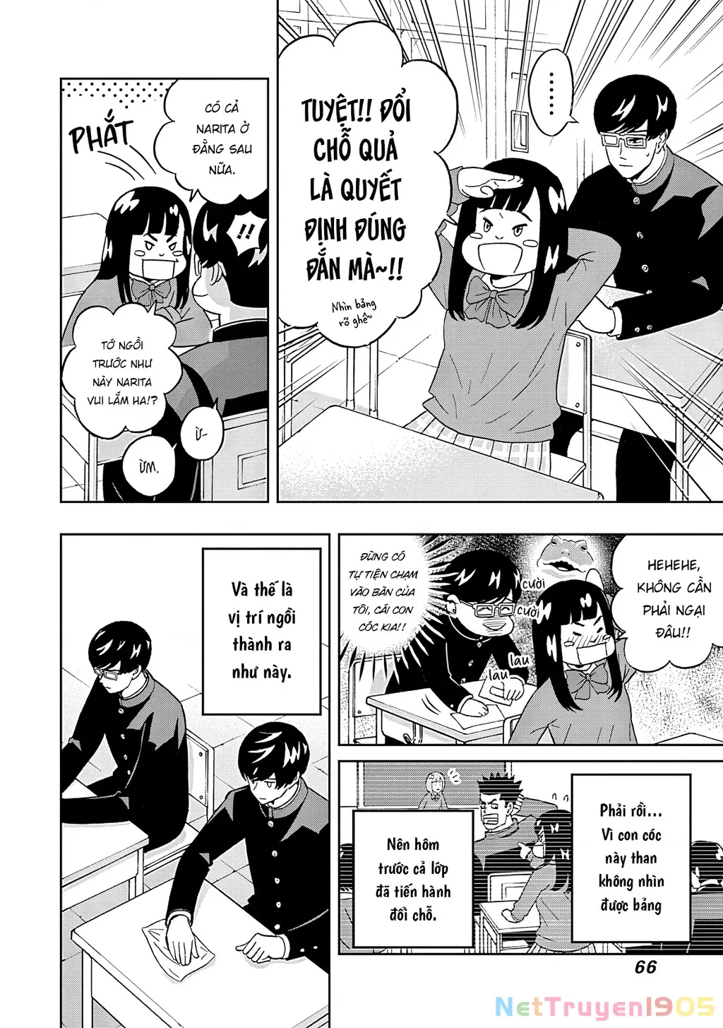 Keppeki Danshi! Aoyama-kun Chapter 53 - Trang 6