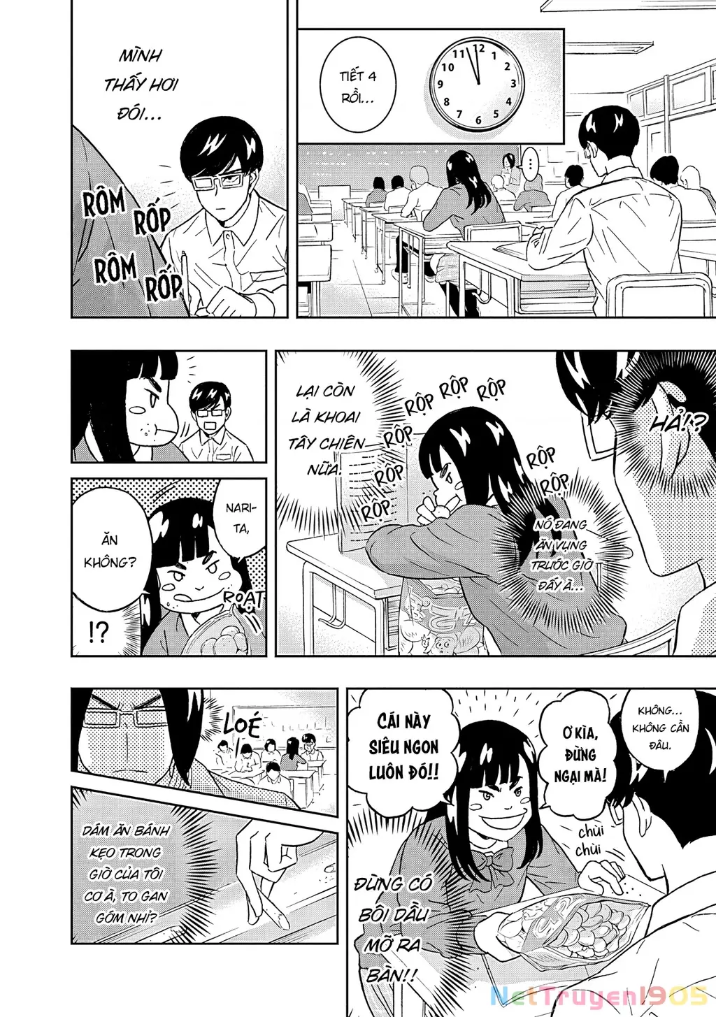 Keppeki Danshi! Aoyama-kun Chapter 54 - Trang 10