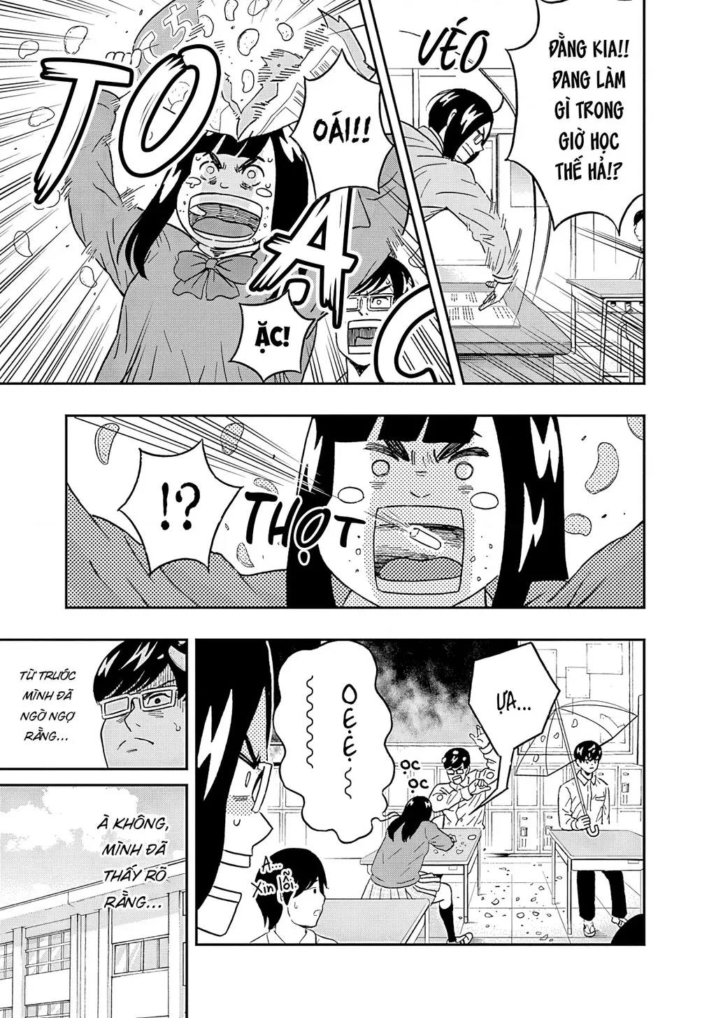 Keppeki Danshi! Aoyama-kun Chapter 54 - Trang 11