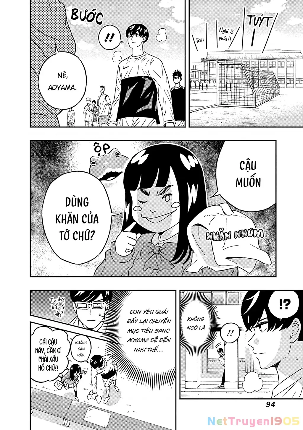 Keppeki Danshi! Aoyama-kun Chapter 54 - Trang 14