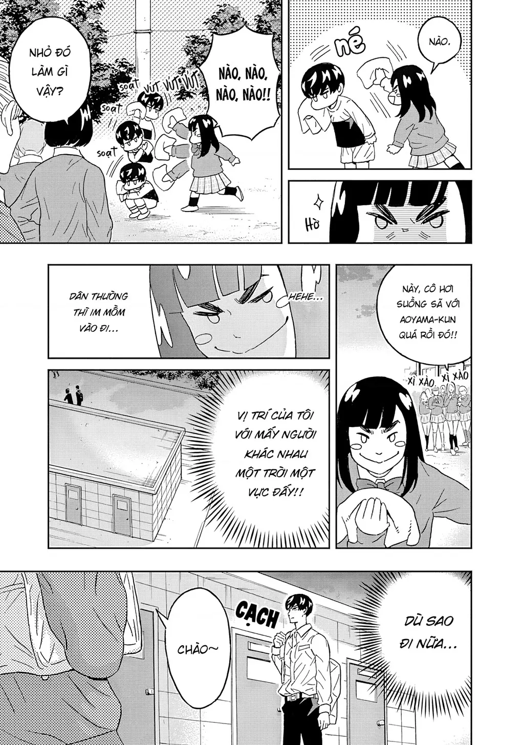 Keppeki Danshi! Aoyama-kun Chapter 54 - Trang 15