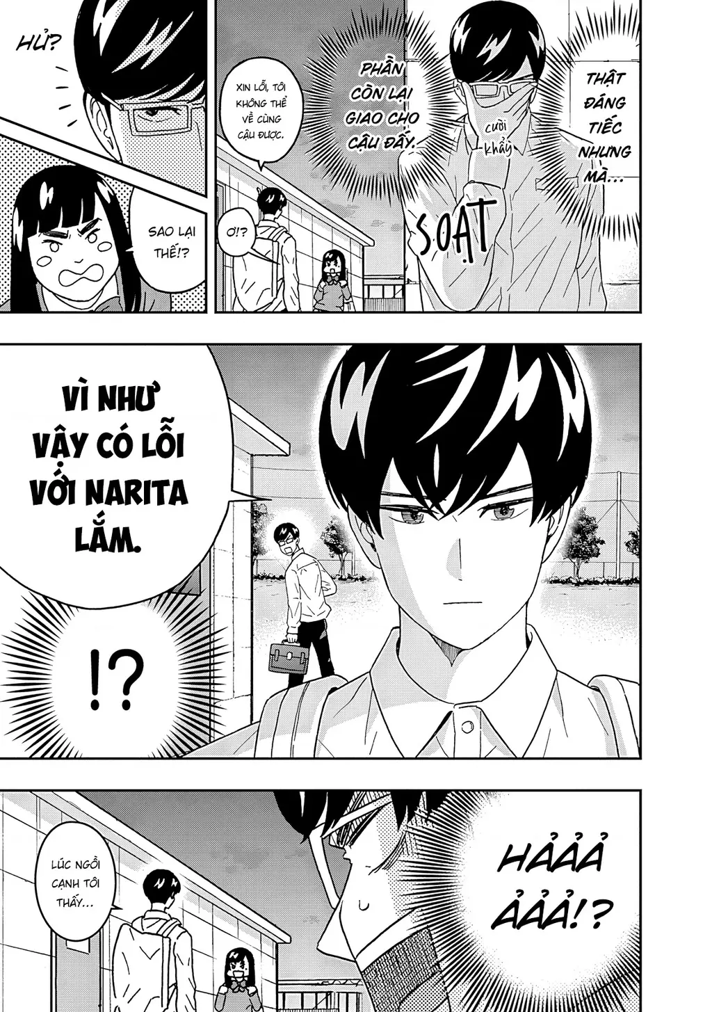 Keppeki Danshi! Aoyama-kun Chapter 54 - Trang 17