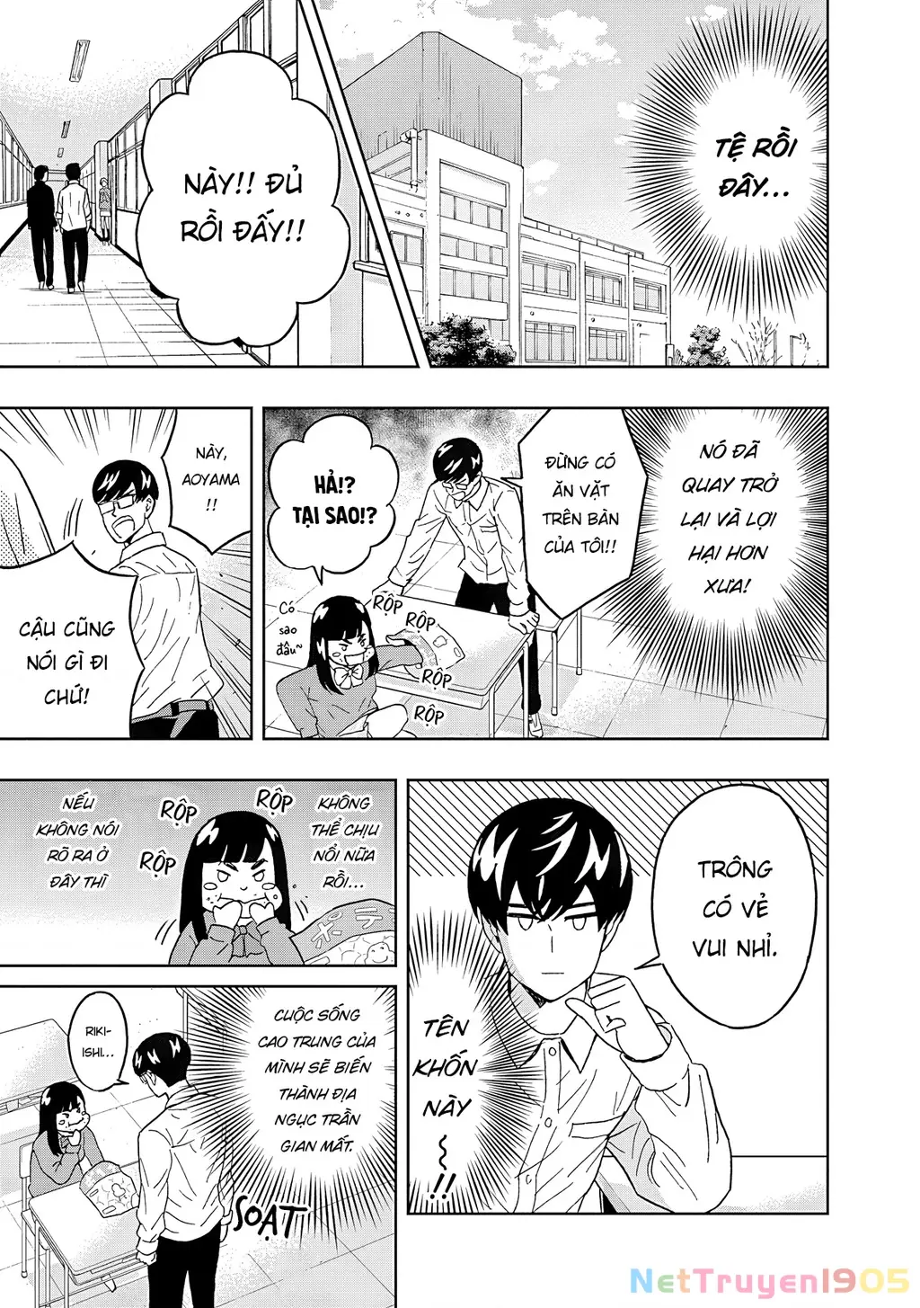 Keppeki Danshi! Aoyama-kun Chapter 54 - Trang 19