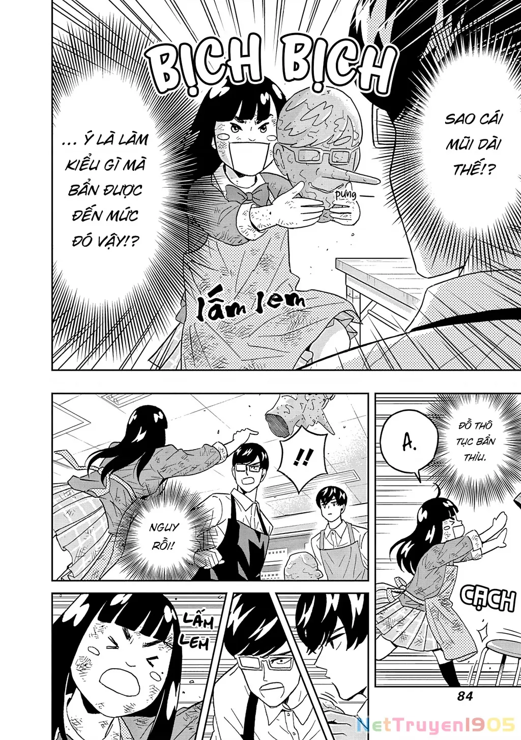 Keppeki Danshi! Aoyama-kun Chapter 54 - Trang 4
