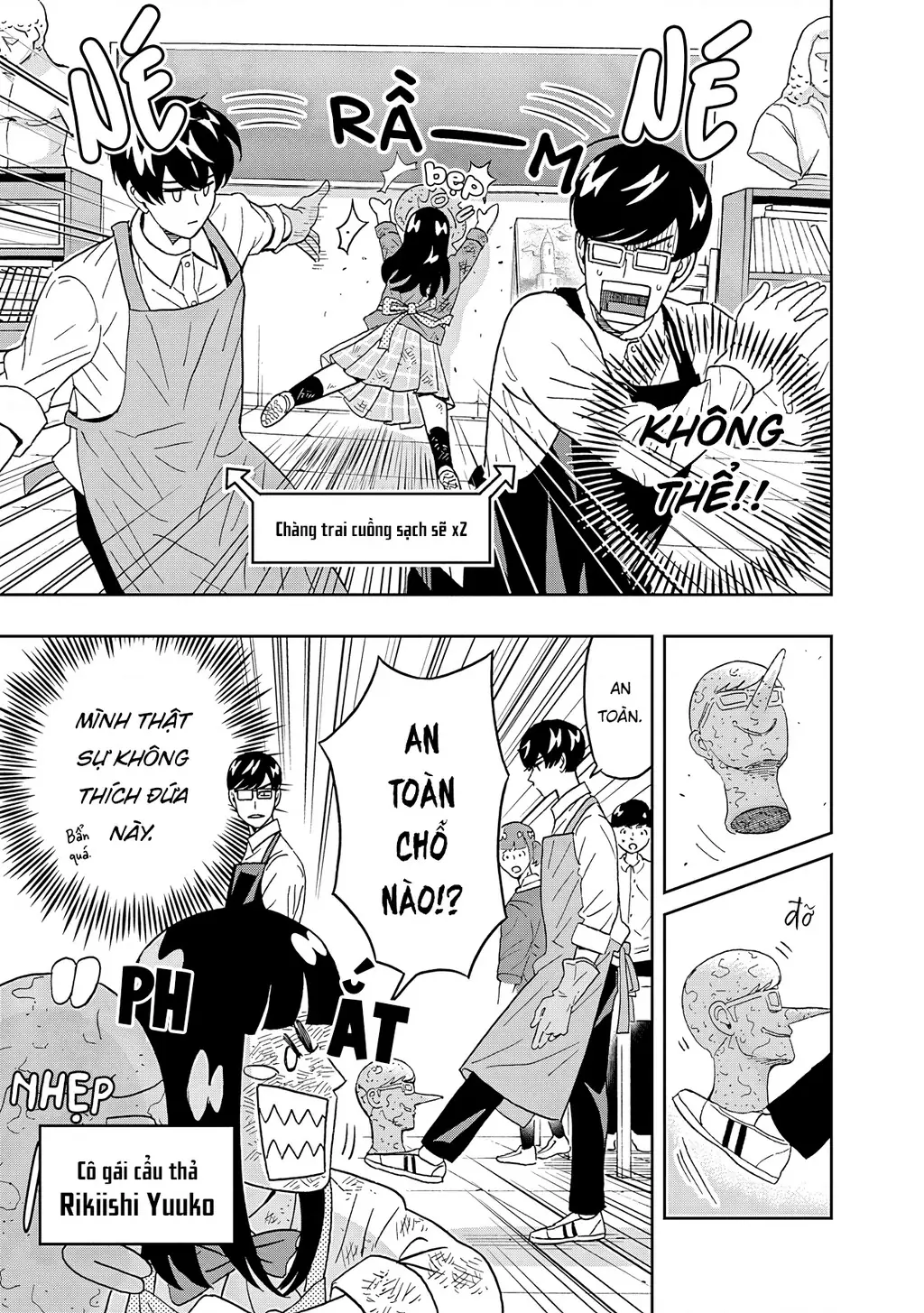 Keppeki Danshi! Aoyama-kun Chapter 54 - Trang 5