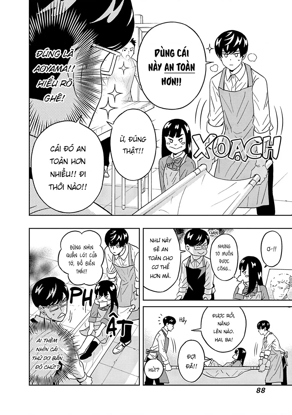 Keppeki Danshi! Aoyama-kun Chapter 54 - Trang 8