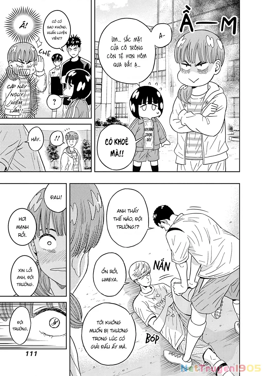 Keppeki Danshi! Aoyama-kun Chapter 55 - Trang 11