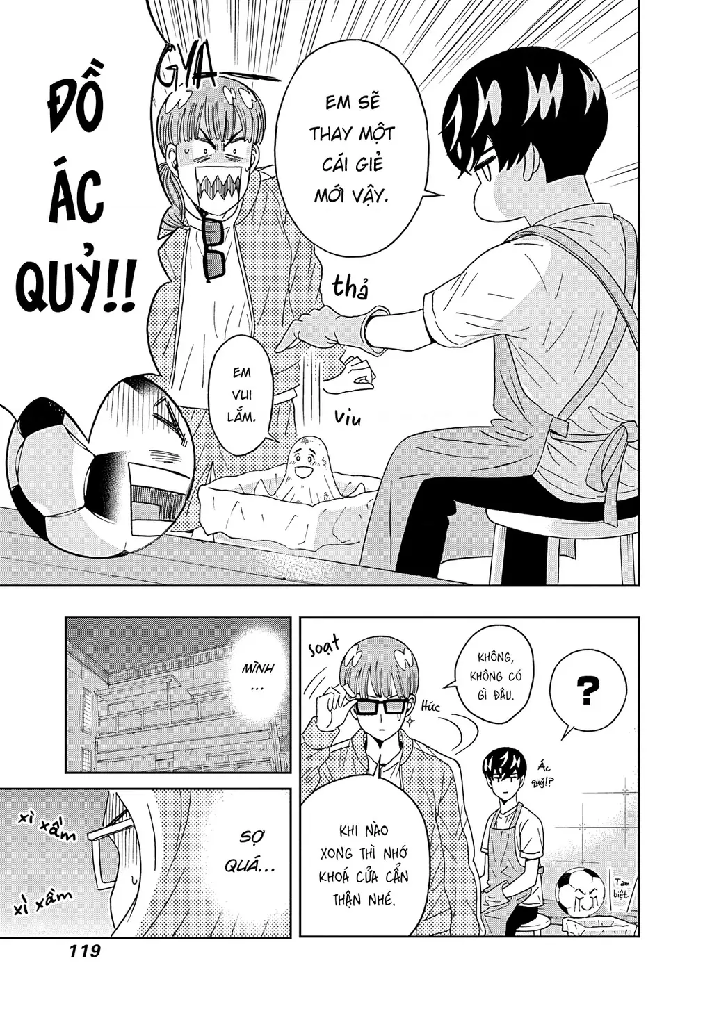 Keppeki Danshi! Aoyama-kun Chapter 55 - Trang 19