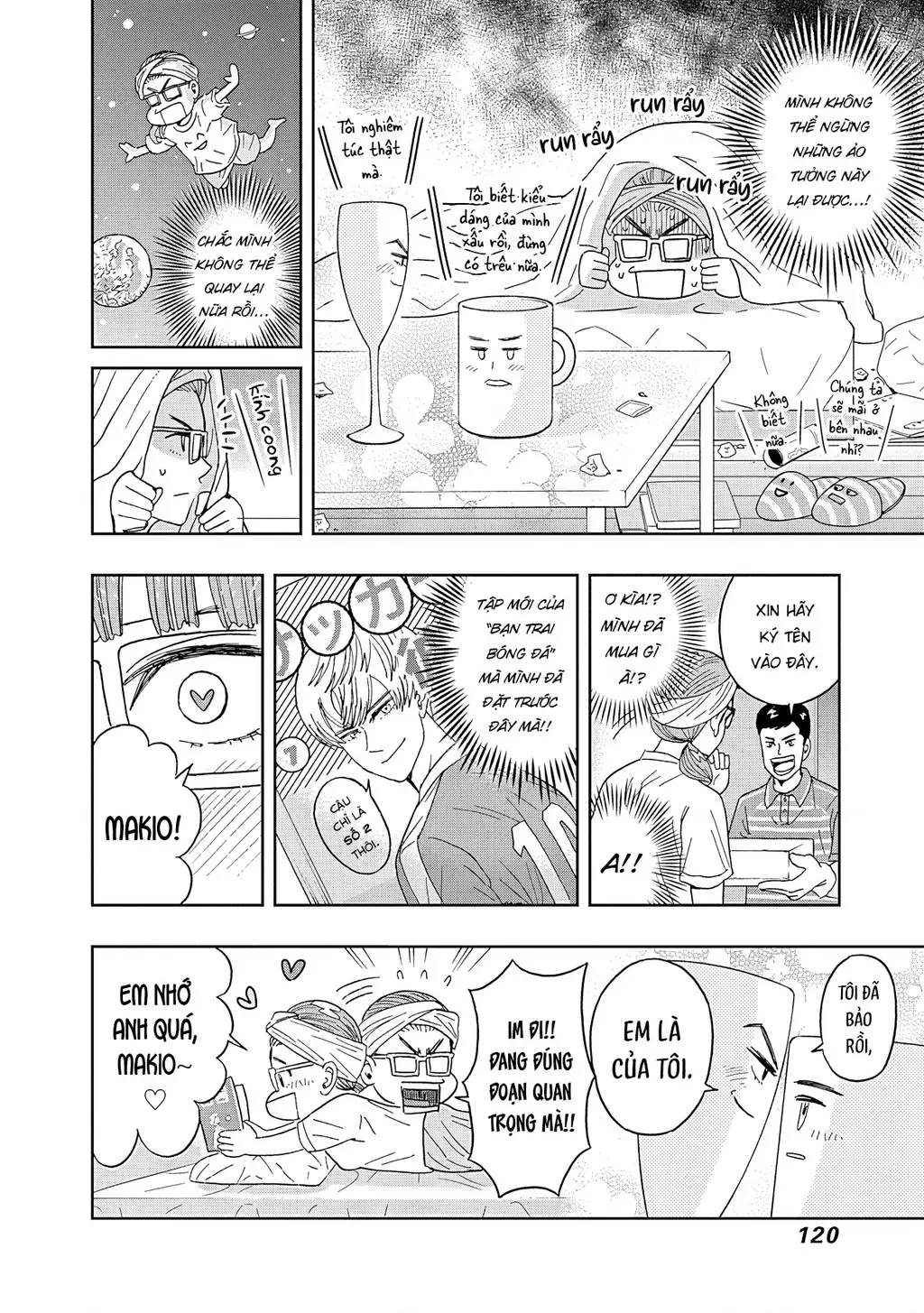 Keppeki Danshi! Aoyama-kun Chapter 55 - Trang 20