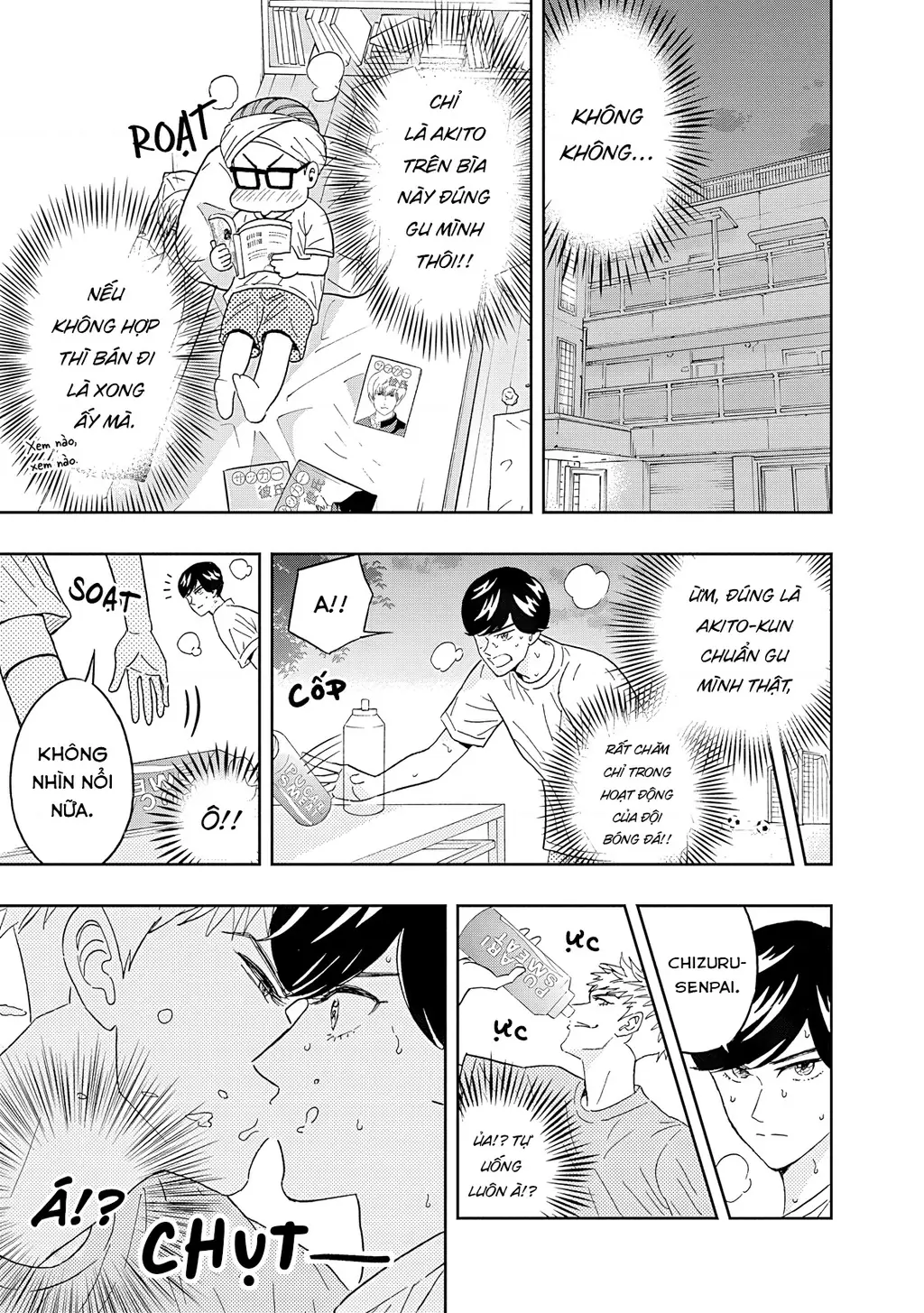 Keppeki Danshi! Aoyama-kun Chapter 55 - Trang 5