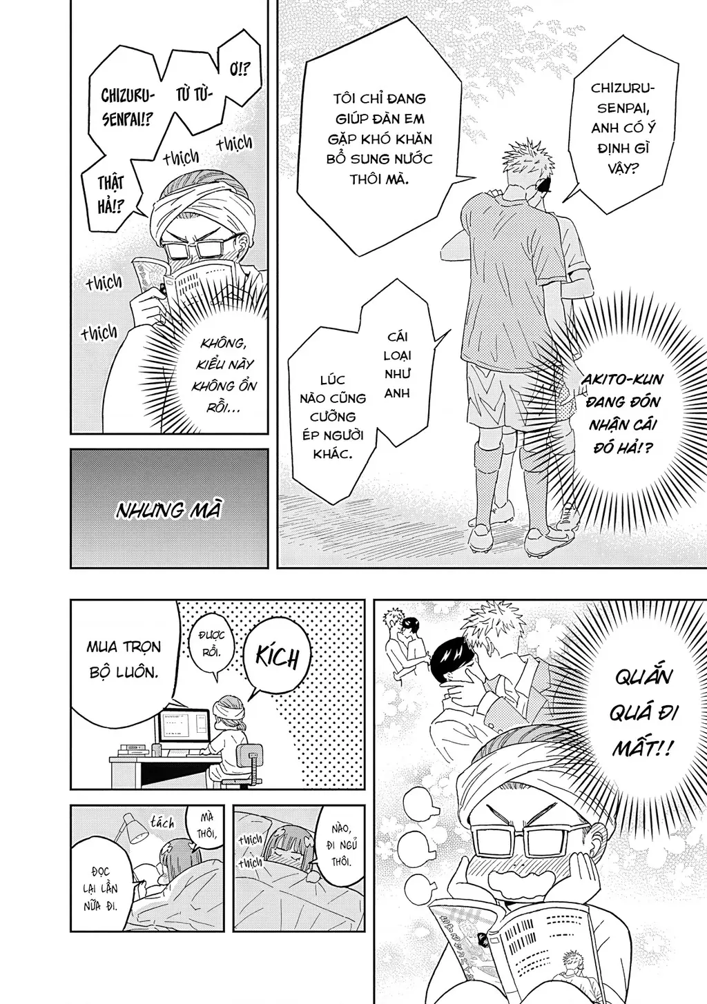 Keppeki Danshi! Aoyama-kun Chapter 55 - Trang 6