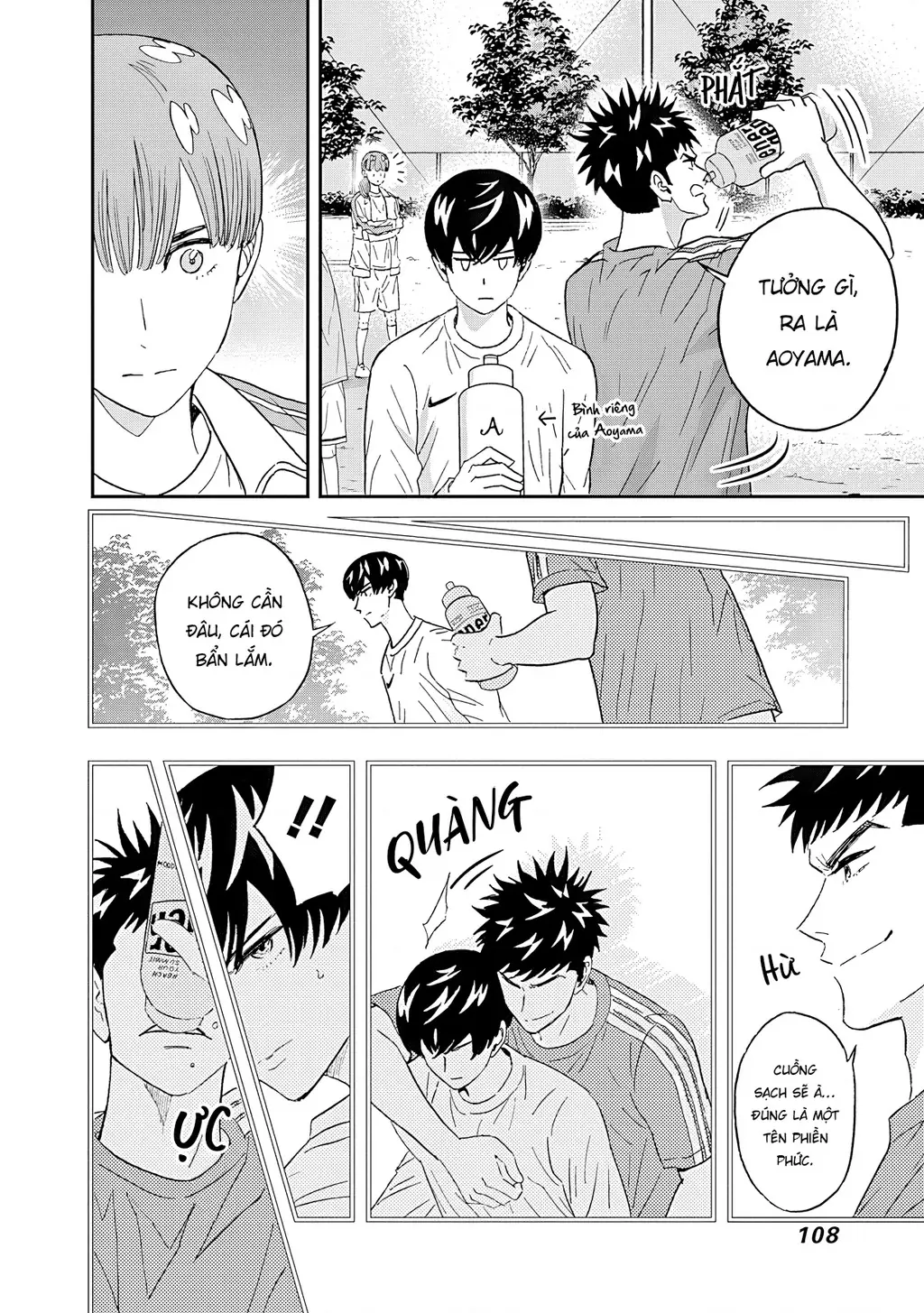 Keppeki Danshi! Aoyama-kun Chapter 55 - Trang 8