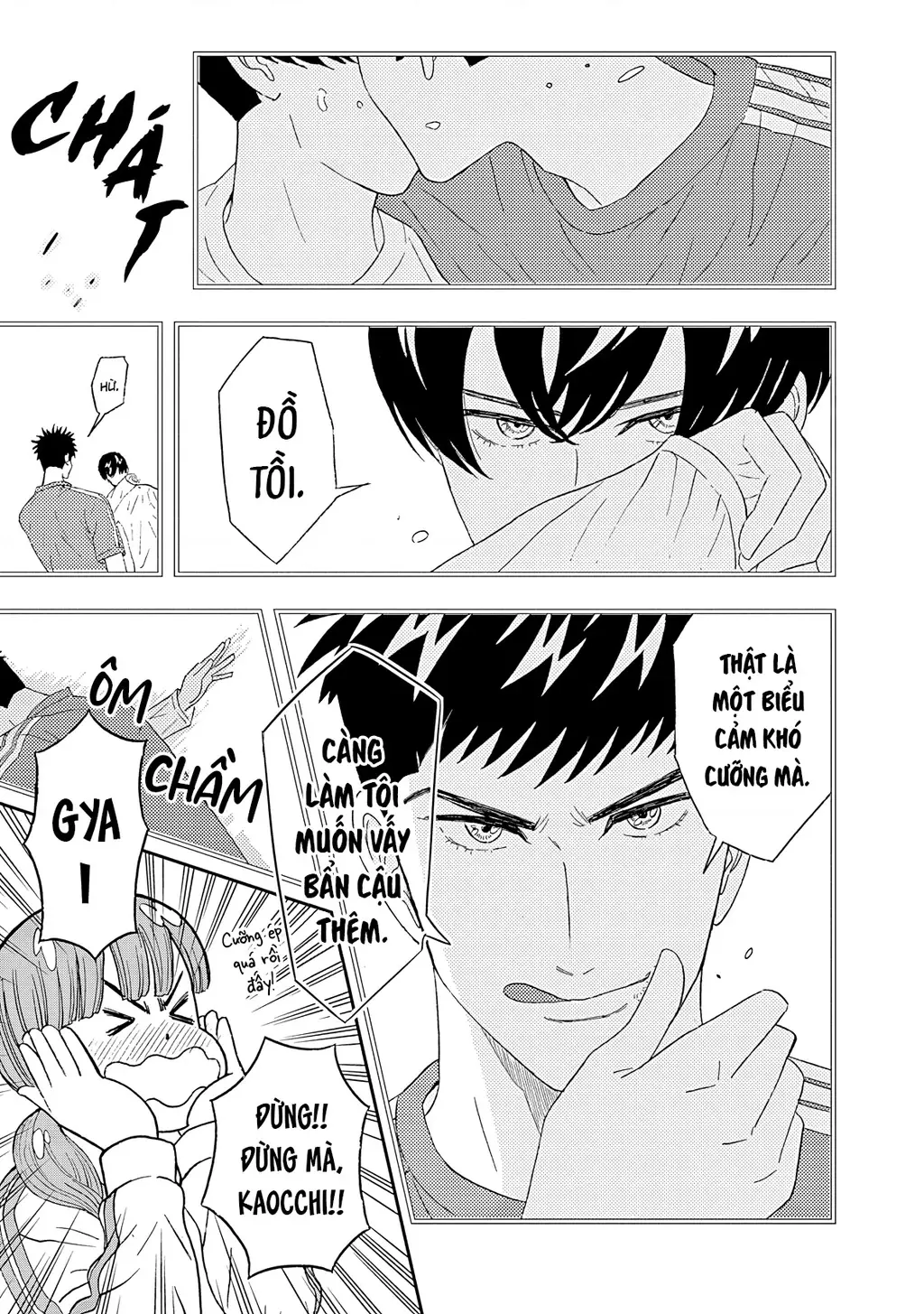 Keppeki Danshi! Aoyama-kun Chapter 55 - Trang 9